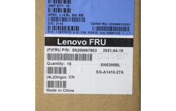 Lenovo 5N20W67803 NB_KYB CS20L FULL KBD LTN,BL,B,BUL