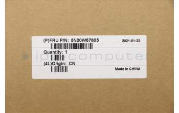 Lenovo 5N20W67805 NB_KYB CS20L FULL KBD LTN,BL,B,SPA