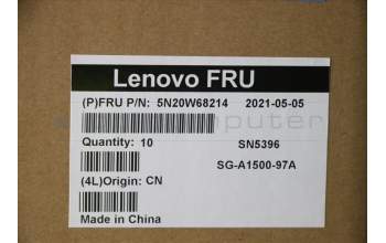 Lenovo 5N20W68214 NB_KYB CS20L NUM KBD LTN,NBL,B,FRA/ENG
