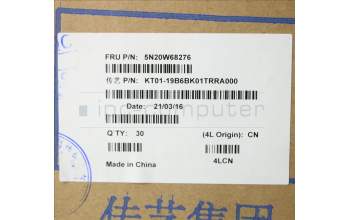 Lenovo 5N20W68276 NB_KYB CS20L NUM KBD TRI,BL,B,TUR