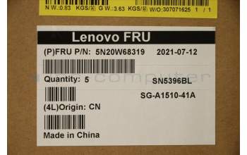 Lenovo 5N20W68319 Keyboard Internal, Turkish, Backlight, w/Number, UK