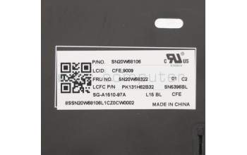 Lenovo 5N20W68322 NB_KYB CS20L NUM KBD LTN,BL,B,FRA/ENG