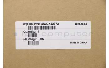 Lenovo 5N20X22772 NB_KYB TR(P) CS20 KBD CHY,NBL,BK,ENG