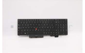 Lenovo 5N20X22778 Keyboard Internal, Belgian, Black, Non-Backlight, w/Number, UK