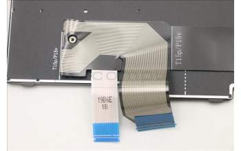 Lenovo 5N20X22817 Keyboard Internal, Spanish, Black, Non-Backlight, w/Number, UK