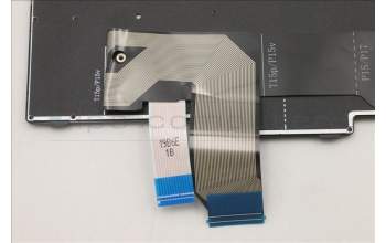 Lenovo 5N20X22822 Keyboard Internal, Hungarian, Black, Non-Backlight, w/Number, UK