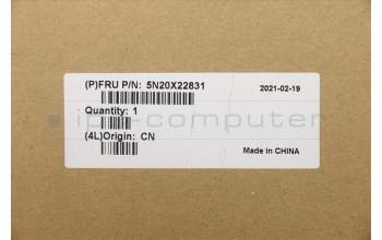 Lenovo 5N20X22831 NB_KYB TR(P) CS20 KBD TRI,NBL,BK,TUR