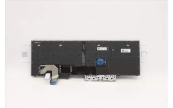 Lenovo 5N20X22912 Keyboard Internal, Estonian, Black, Backlight, w/Number, UK