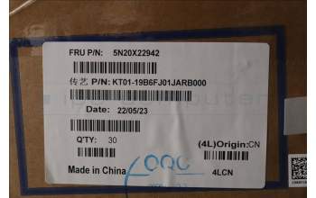 Lenovo 5N20X22942 NB_KYB TR(P) CS20 KBD TRI,BL,BK,JPN