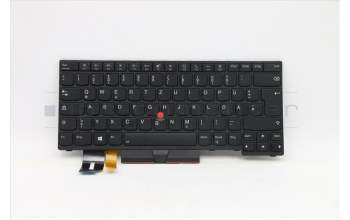 Lenovo 5N20X68856 NB_KYB CS20 FL-HC KBD LTN,BL,BK,GER