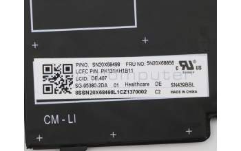 Lenovo 5N20X68856 NB_KYB CS20 FL-HC KBD LTN,BL,BK,GER