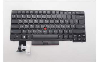 Lenovo 5N20Z29421 Keyboard Internal, Ukraine, Black, Non-Backlight, US