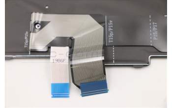 Lenovo 5N20Z48351 Keyboard Internal, Ukraine, Black, Backlight, US