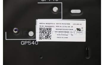 Lenovo 5N20Z48351 Keyboard Internal, Ukraine, Black, Backlight, US