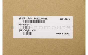 Lenovo 5N20Z74855 NB_KYB CS20 P NM KBD TRI,BL,BK,FRA/ENG