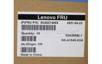 Lenovo 5N20Z74859 Keyboard Internal, USA English, Black, Backlight, w/Number, US