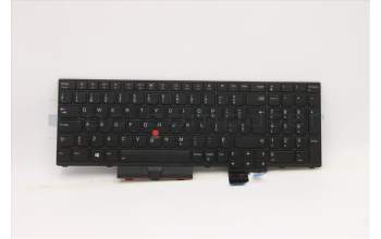 Lenovo 5N20Z74861 Keyboard Internal, Canadian French 058, Black, Backlight, w/Number, UK