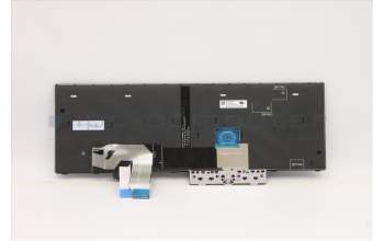 Lenovo 5N20Z74861 Keyboard Internal, Canadian French 058, Black, Backlight, w/Number, UK