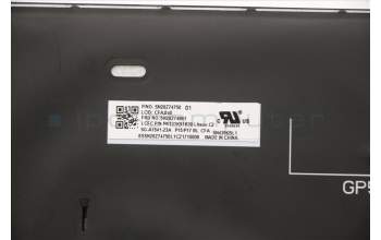 Lenovo 5N20Z74861 Keyboard Internal, Canadian French 058, Black, Backlight, w/Number, UK