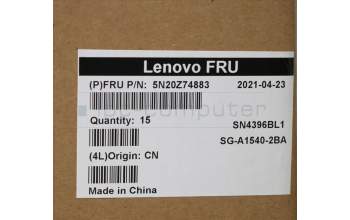 Lenovo 5N20Z74883 NB_KYB CS20 P NM KBD LTN,BL,BK,UK