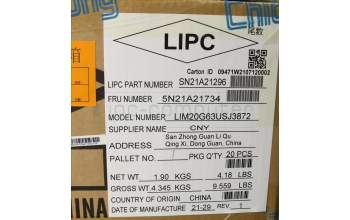Lenovo 5N21A21734 NB_KYB CS21KBD SKTOP CHY,BL,BK,ENG