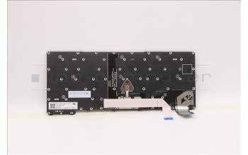 Lenovo 5N21A21812 Keyboard Internal, Brazil Portuguese, Black, Backlight, UK