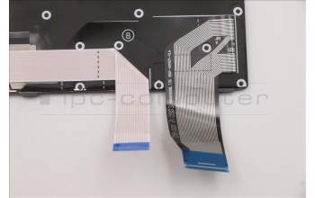 Lenovo 5N21A21828 Keyboard Internal, Slovenian, Black, Backlight, UK