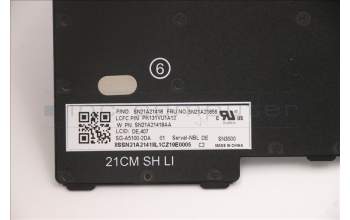 LENOVO 5N21A21856 Keyb X13 G2 DE