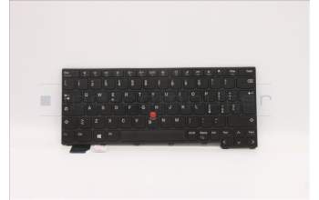 Lenovo 5N21A21861 Keyboard Internal, Italian, Black, Non-Backlight, UK
