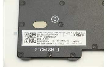 Lenovo 5N21A21876 NB_KYB CS21KBD SKTOP LTN,NBL,BK,IND ENG
