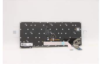 Lenovo 5N21A21975 Keyboard Internal, Portuguese, Grey, Backlight, UK