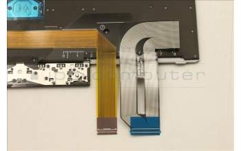 Lenovo 5N21B08358 Interne Tastatur, Portugiesisch, grau, Hintergrundbeleuchtung