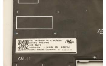 LENOVO 5N21B08383 Keyb T14/P14s G1/G2 BE - BL - Storm Grey