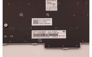 Lenovo 5N21B08424 Keyboard Internal,French,Grey,Backlight,w/Number