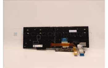 Lenovo 5N21B08460 Interne Tastatur, Spanisch, grau, Hintergrundbeleuchtung, mit Ziffernblock