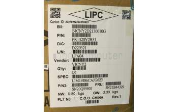 Lenovo 5N21B44329 NB_KYB CS20 P2 NM BK-BL,CHY,CSA