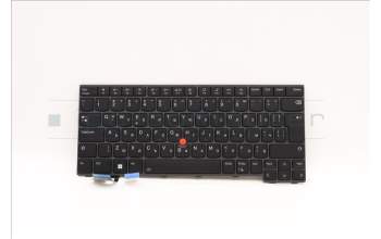 Lenovo 5N21D68072 Keyboard Internal, Bulgarian, Black, Backlight, UK
