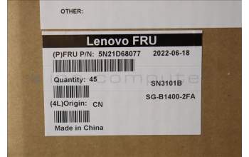 LENOVO 5N21D68077 Keyb L14/T14/P14s G3/G4 FR - BL