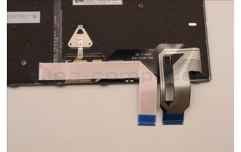 Lenovo 5N21D68117 Keyboard Internal, Estonian, Backlight, Black, UK