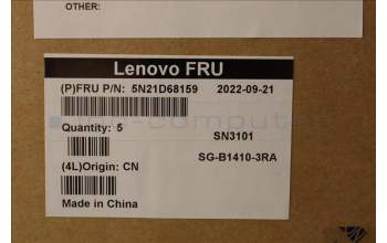 Lenovo 5N21D68159 Keyboard Internal, Ukraine, Non-BackLight, Black, US