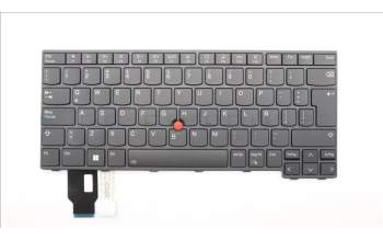 Lenovo 5N21D68163 Keyboard Internal, Spanish LA, BackLight, Black, UK
