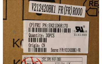 LENOVO 5N21D68170 Keyb L14/T14/P14s G3/G4 FR - BL