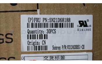 Lenovo 5N21D68188 NB_KYB CS22 FL TOP,BK-BL,SRX,TC
