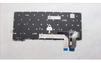 Lenovo 5N21D68198 Keyboard Internal, Canadian French ACNOR, Non-BackLight, Black, UK