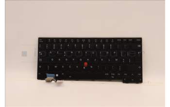 Lenovo 5N21D68240 Keyboard Internal, Belgian, BackLight, Black, UK