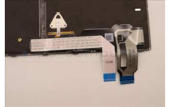 Lenovo 5N21D68242 Keyboard Internal, Danish, BackLight, Black, UK