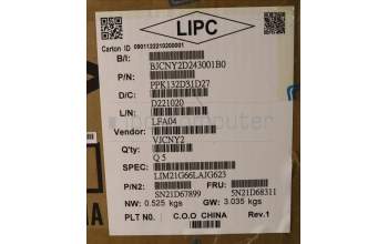 Lenovo 5N21D68311 NB_KYB CS22 FL TOP,GR-BL,CHY,LA SPA