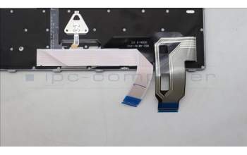 Lenovo 5N21D68362 Keyboard Internal, Norwegian, BackLight, Grey, UK