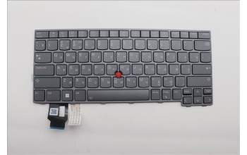 Lenovo 5N21D68364 Keyboard Internal, Russian, BackLight, Grey, US