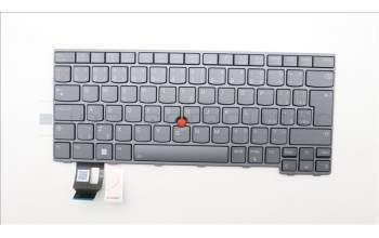 Lenovo 5N21D68380 NB_KYB CS22 FL TOP,GR-BL,LTN,CZE/SLK